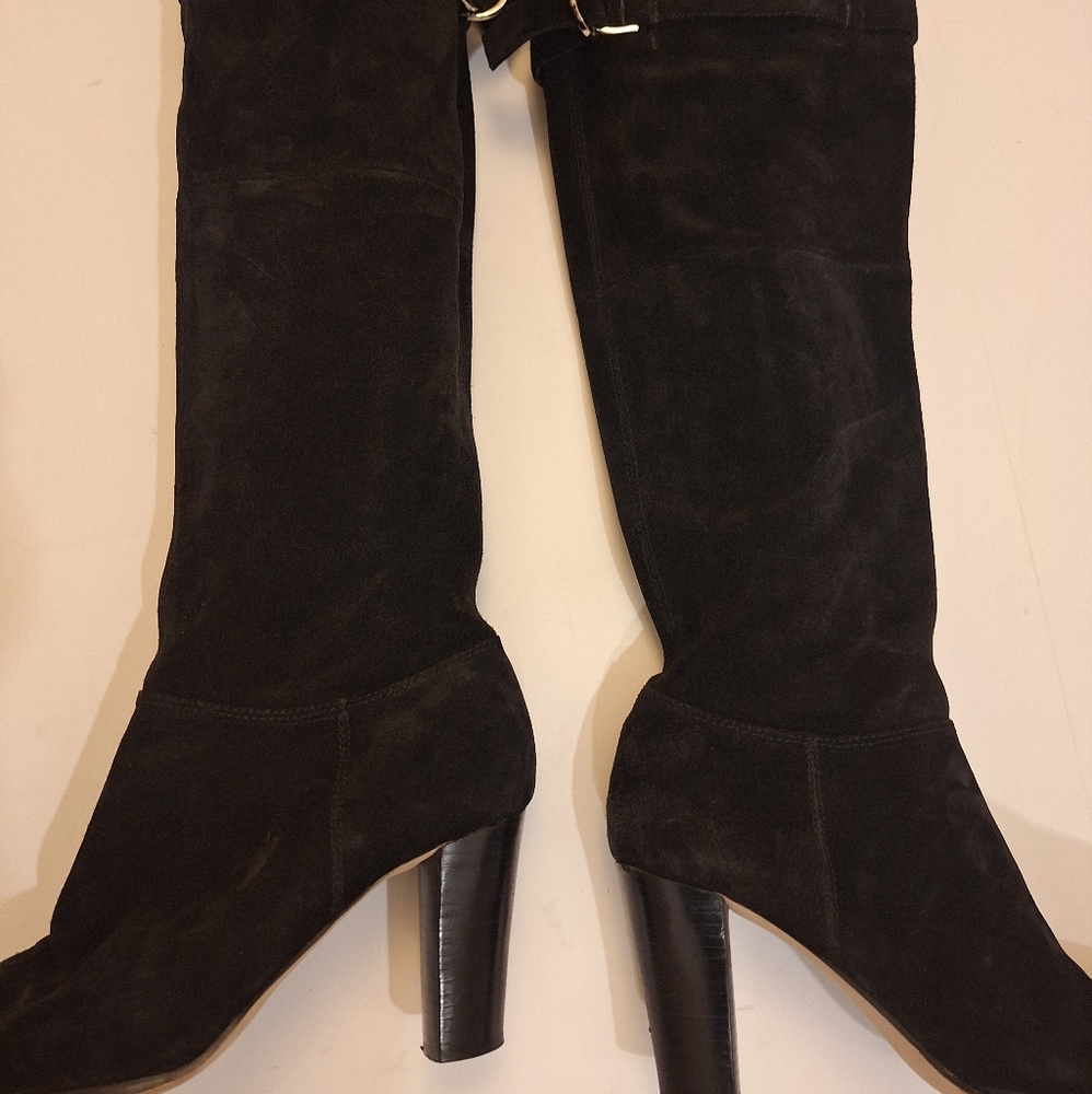 Over The Knee Suede Boots